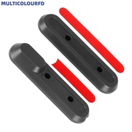 MULTICOLOURFD 2Pcs Electric Scooter Wheel Hub Cover, ABS With Reflective Sticker Electric Scooter Wh