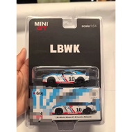 [Ready Stock Orphan] MINIGT No. 66 LBWK Nissan GT-R R351/64 Alloy Car Model Malaysia Limited Brand N