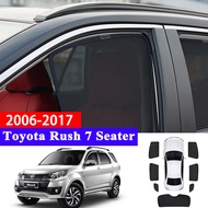 For Toyota Rush 7 Seater 2006-2017 Car Shade for Side Window Glare and UV Rays Protection Baby Windo