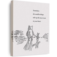 Modern Canvas Art Wall Decor Prints Quote Poster Sometimes The Smallest Things Quote Painting Wall D