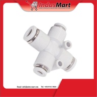AIRTAC PZ10 Cross fitting (gray) Pneumatic Air Fitting