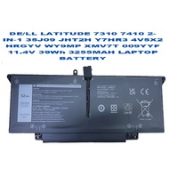 DE/LL LATITUDE 7310 7410 2-IN-1 35J09 JHT2H Y7HR3 4V5X2 HRGYV WY9MP XMV7T 009YYF 11.4V 39Wh 3255MAH 