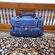 tas hand bag lovcat paris warna biru navy