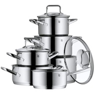 High-end pot set WMF Cooking set, 6PC, TREND - made in Germany with stamping bottom of the pot - gen