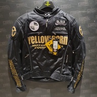 Jacket Motor Yellow Corn YB-1102 Black Gold Original
