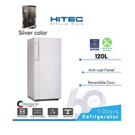 [NEW BLACK] Hitec Fridge 120L Single Door HTR-F120 Refrigerator