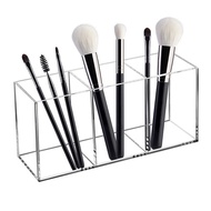 Makeup Brush Tool Cosmetic Acrylic Box Pencil Holder Table Organizer