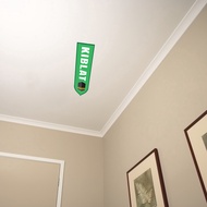 Penunjuk Arah Kiblat / Sticker Arah Kiblat / Sticker Kiblat / Kiblat Arrow