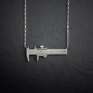 【臍加厝】測量工具系列│純銀游標卡尺項鍊