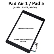 For Pad 5 5th Gen / Pad Air 1 ( A1474 A1475 A1476 ) Front Panel Touch Screen Digitizer Glass ( Not I