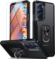 Ốp Chống Sốc Có Chân Đế Kèm Bảo Vệ Màn Hình [Kính Cường Lực] ốp Đứng Hạng Nặng Cho Motorola Edge Plu