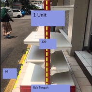 Rak Tengah Bekas Minimarket 