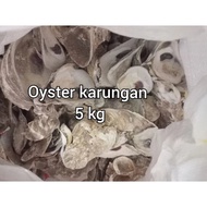 Oyster karungan 5 kg / kerang oyster / oyster / media filter / media filter koi / media filter kolam