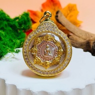 Amulet LP Luang Nui 2550 Bamboo Pendant