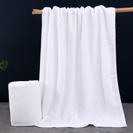 codLarge Thick Cotton Bath Towel White Shower Towels Home Bathroom Homestay Hotel Adults 70x180cm