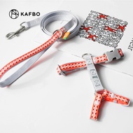 KAFBO Cat harness + Leash สายรัดอก และ สายจูง สำหรับแมว ลาย Iceland