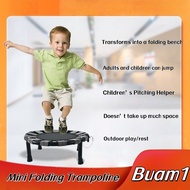 Mini Trampoline  Folding Trampoline  Versatile Children's Trampoline Toy  Outdoor Small Folding Tram