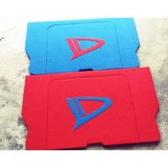 Papan bonet kancil, plywwod 9mm , warna merah  dan hitam, (harga hanya utk 1 unit papanbonet)