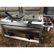 Deep Fryer Gas Double Tank