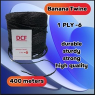 BANANA TWINE 1PLY -6 /VEGETABLE TWINE/TRELLIS ROPES