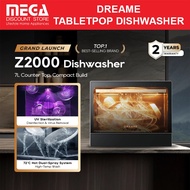 DREAME Z2000 55CM COMPACT TABLETOP DISHWASHER