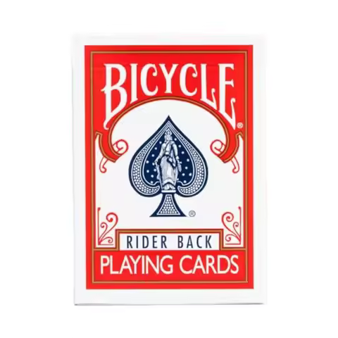 Rider Back Index Playing Cards for card games plastic-coated paper assorted colors durable and smoot