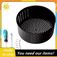 [Pretty] Air Fryer Replacement Basket 3.7QT for Power Gowise USA Air Fryer and All Air Fryer Oven, Air Fryer Accessories