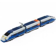 【Ym-168】 NanoBlock 迷你積木 nGT_010 nanoGauge 列車收藏  藍色子彈列車 