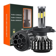 x6s 3 color  Led car Headlight car  Bulb  Cob  H1 H4 H7 H11 9005 9006 Led Lighting Bulb Led Car Head