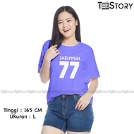 KATUN JAEHYUN 77 JERSEY NCT DREAM KOREA KOREAN TOP FASHION T-SHIRT MEN'S, GIRLS' PREMIUM COTTON DIST