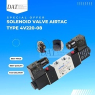 4V220-08 Solenoid Valve Airtac 4V 220-08 Solenoid Valve Type 4V220 08 Original and Trusted