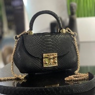 蟒蛇皮包，蛇皮包，蟒蛇皮手拿包