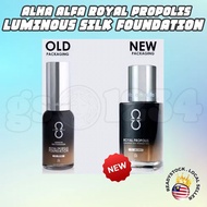 (exp 2028) NEW 👏🏻 ALHA ALFA ROYAL PROPOLIS LUMINOUS SILK FOUNDATION spf35 (for dry skin/kulit kering