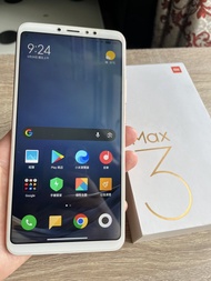 行貨有單 小米 Max 3 金色 4+64GB 接近全新
