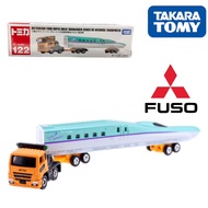 Original No.122 Mitsubishi Fuso Super Great Shinkansen Series H5 Trasnsporter Tomica Takara Tomy Die
