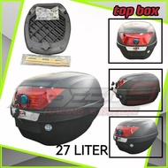 GR PRO RACING TOP BOX (ABS) 27L EX5 LC135 Y15 Y16 LAGENDA SRL RS150 RSX150 27 LITER