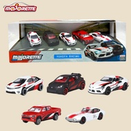 Majorette Toyota GR Supra & 2000GT 1:64 Diecast Alloy Racing Car Set for Boys & Collectors