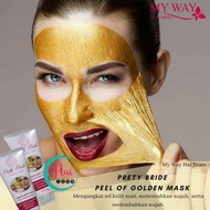 MY WAY PRETTY BRIDE PEEL OFF GOLDEN MASK