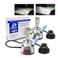 2 pcs D1S LED car light D2S D3S D5S D4S led bulbs headlamp No Error Free Canbus auto headlight D2R D