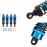 4Pcs Aluminum Alloy Shock Absorbers Damper Set for Tamiya TT-01 TT01 TT-02 TT02 1/10 RC Car Upgrade 