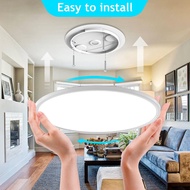 LED Ceiling Light Fixture, Surface Mount, Crystal Effect, Starry Sky, Bright, 3 Colors, Infinite Edg