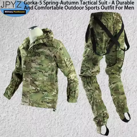 Gorka-5 Spring-Autumn Tactical Suit - A Durable And Comfortable Outdoor Sports Outfit For Men