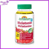 Jamieson - [特價]天然甜睡 褪黑素軟糖 (2.5 毫克) 士多啤梨味 130 粒 [平行進口] 時差失眠睡眠質素素食 此日期前最佳:2026年04月30日