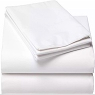BED-SHEET WHITE SINGLE FLAT SHEET AVAILABLE