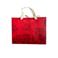 Gerson Batik Red CNY Chinese New Year 2026 Paper Bag | Gift Shopping Bag Medium Size