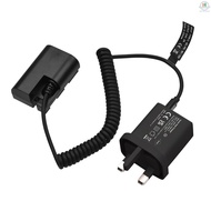 Andoer Type-C DR-E6 Dummy Battery DC Coupler 20W PD Adapter  Replacement for Canon EOS 60D 70D 80D 5