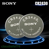 2PCS Original Sony CR2430 CR 2430 DL2430 BR2430 KL2430 3V Lithium Battery For Watch Hearing Aids Clo