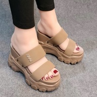 DÉP XUỒNG NỮ 2 QUAI TAG ĐÁ 10CM SIÊU XINH MÃ BB02