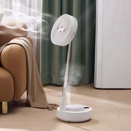 【免運】伸縮折疊風扇落地扇充電便攜循環扇EDON E908
