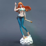 22cm/8.66in Anime ONE PIECE Figure Nami Action Figures Pvc Statue Desktop Ornamen Collection Model T